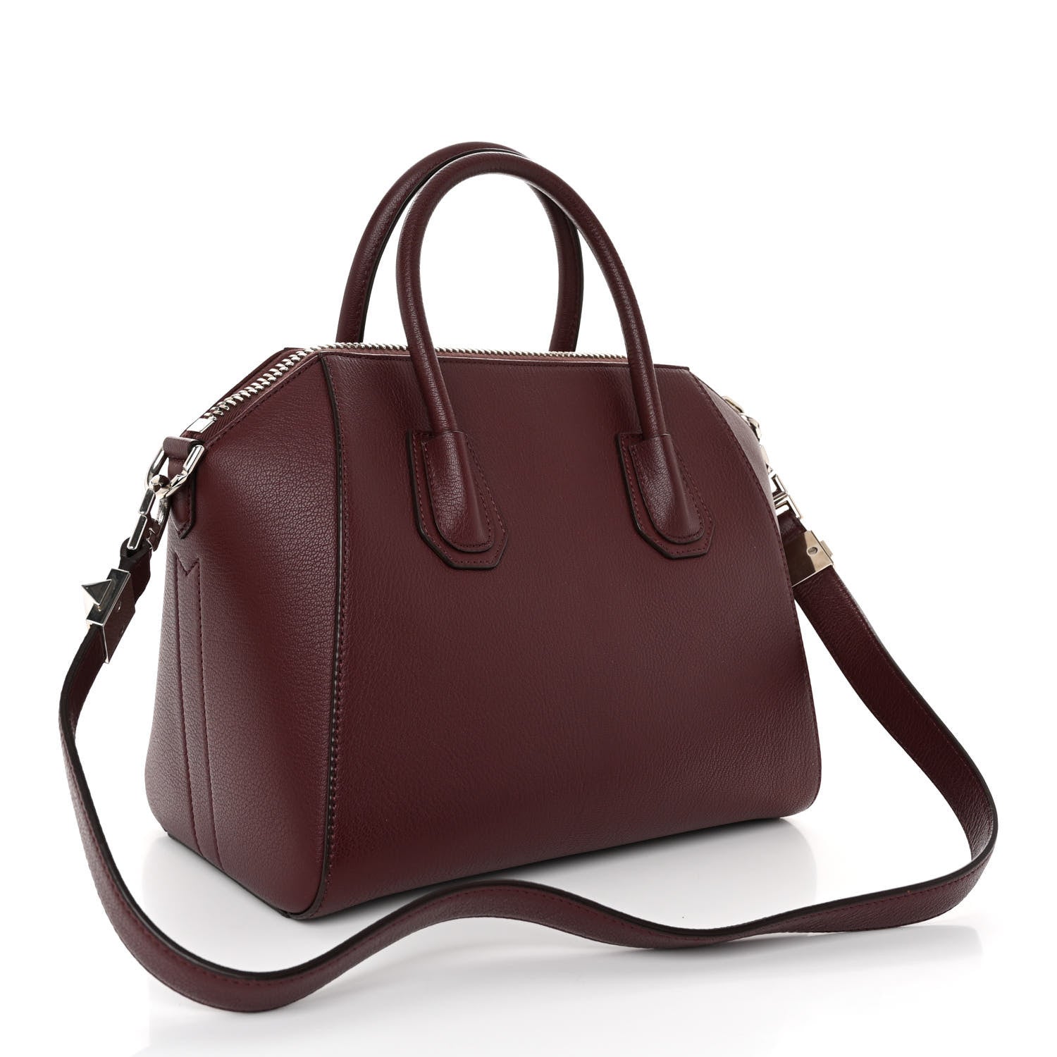 Givenchy Sugar Goatskin Small Antigona Oxblood 3 of 10