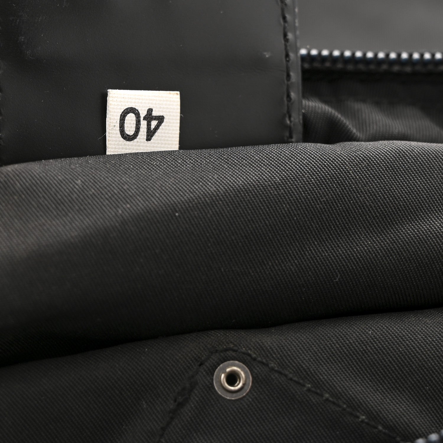 Prada Nylon Vela Flat Messenger Bag Black 7 of 13