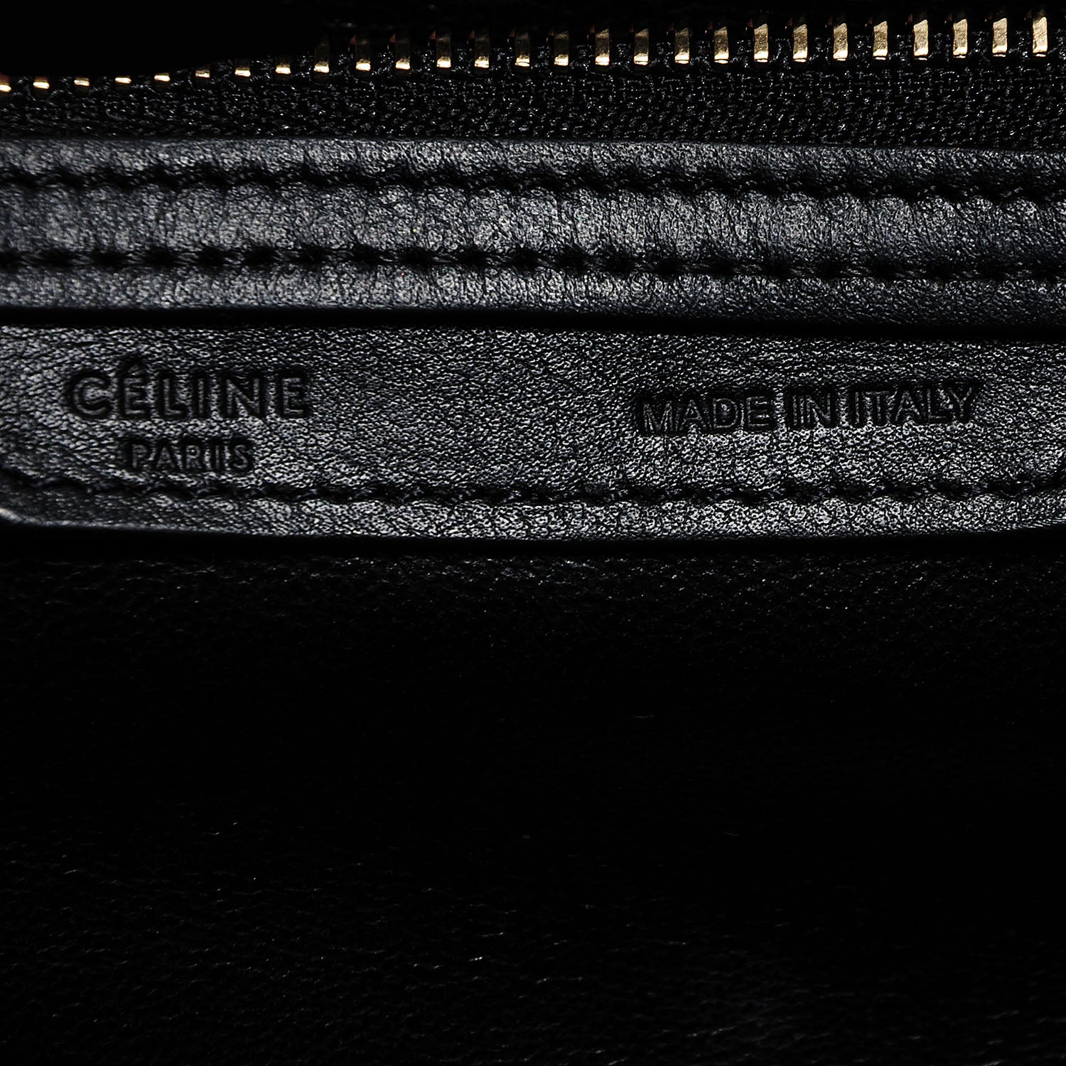 Celine Smooth Calfskin Mini Tri-Color Luggage Indigo 8 of 9