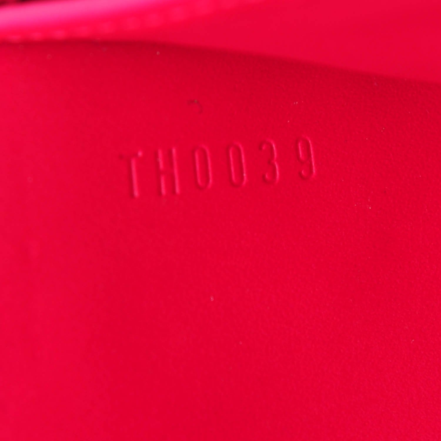 Louis Vuitton Vernis Sarah Wallet Rose Pop 9 of 9