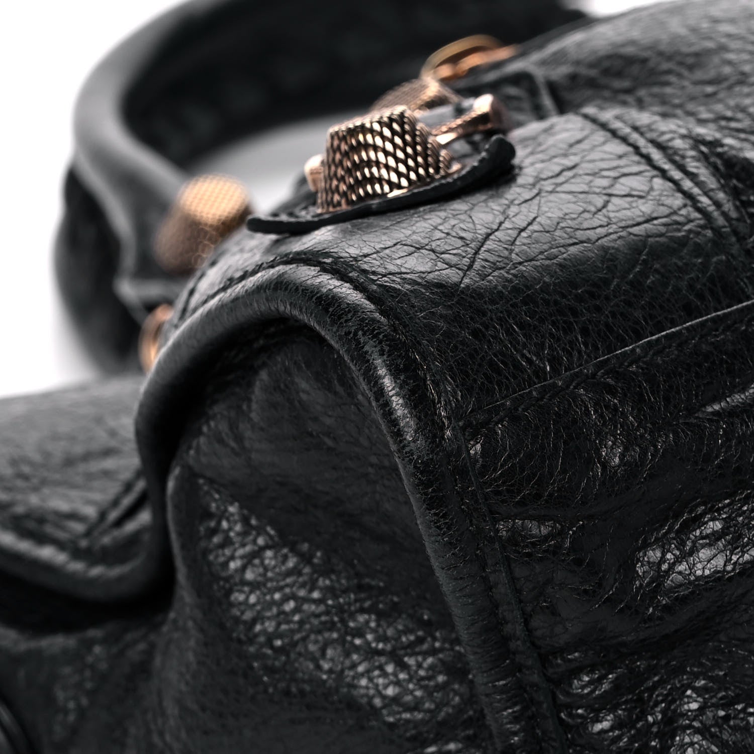 Balenciaga Agneau Giant 21 Rose Gold Hardware Part Time Black 8 of 12