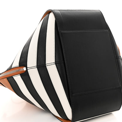 Loewe Calfskin Marine Stripe Small Hammock Shoulder Bag Tan 9 of 15