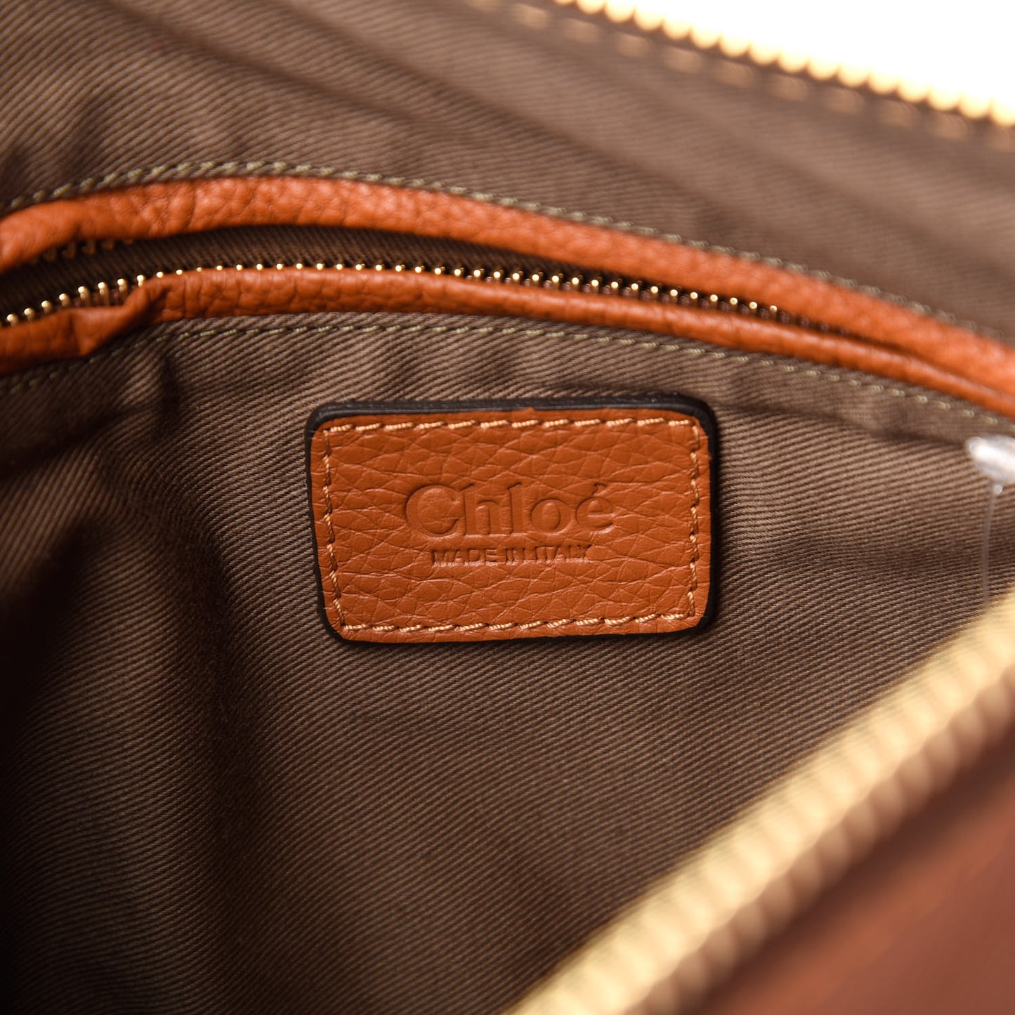Calfskin Medium Marcie Satchel Tan