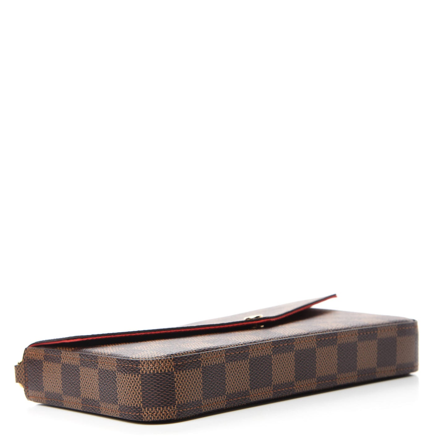 Damier Ebene Pochette Felicie Chain Wallet