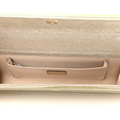 Jimmy Choo Acrylic Glitter Sweetie Clutch Champagne 5 of 11