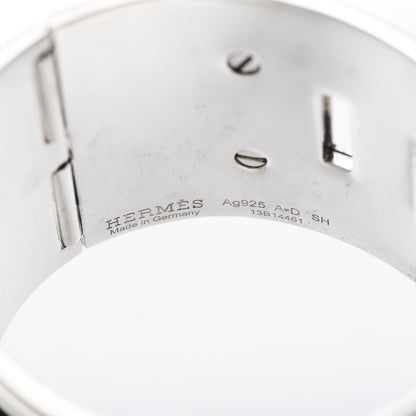 Hermes Sterling Silver Collier De Chien Bracelet SH 10 of 15