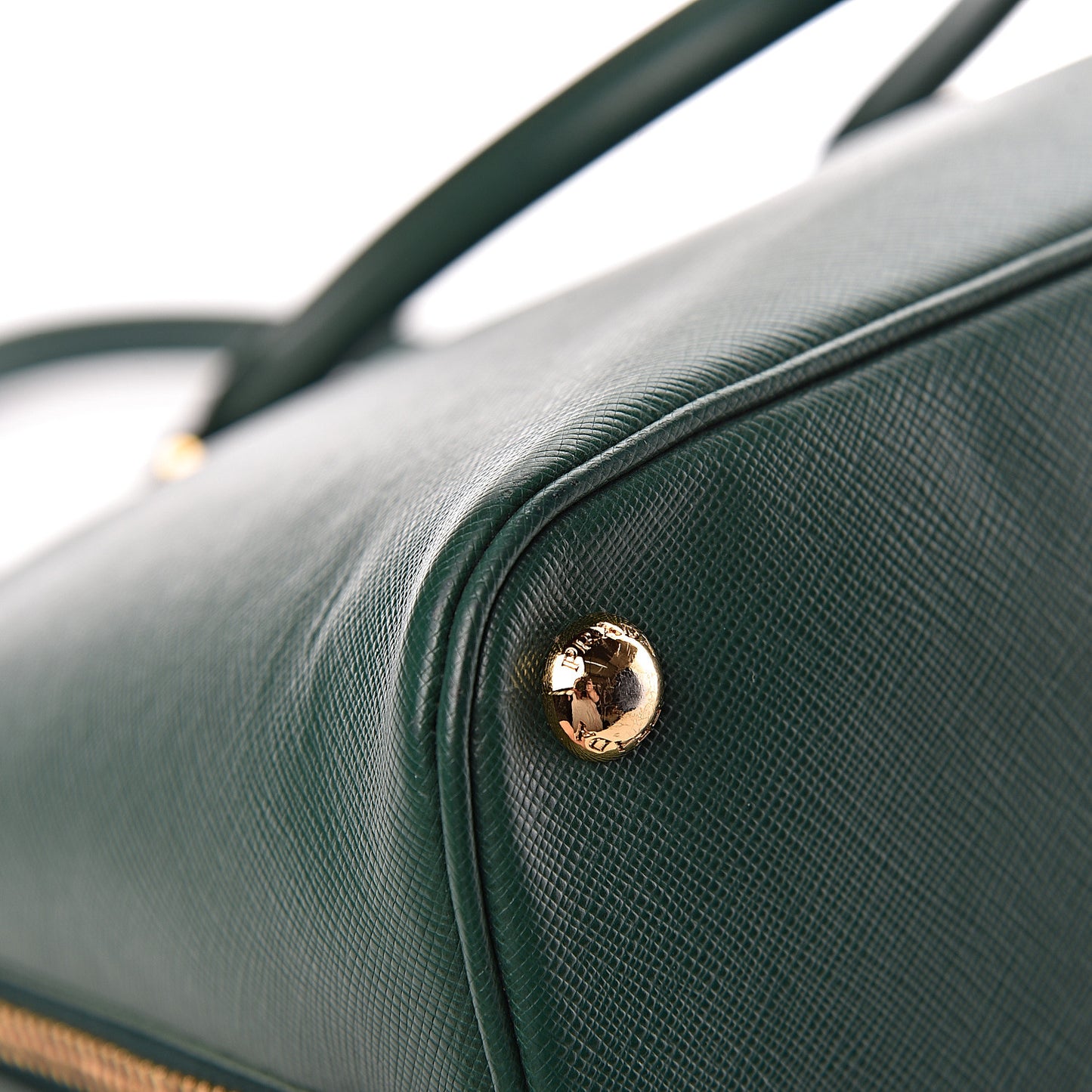 Saffiano Lux Large Promenade Tote Biliardo