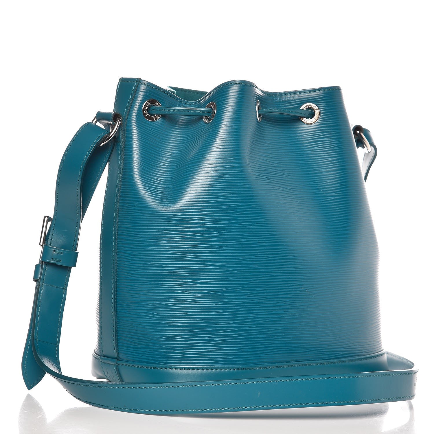 Louis Vuitton Epi Petit Noe NM Cyan 3 of 8