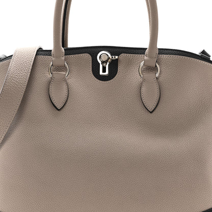 Moynat Taurillon Josephine MM Tourterelle Black 7 of 9