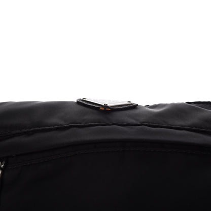Prada Nylon Saffiano Flat Messenger Bag Black 11 of 13
