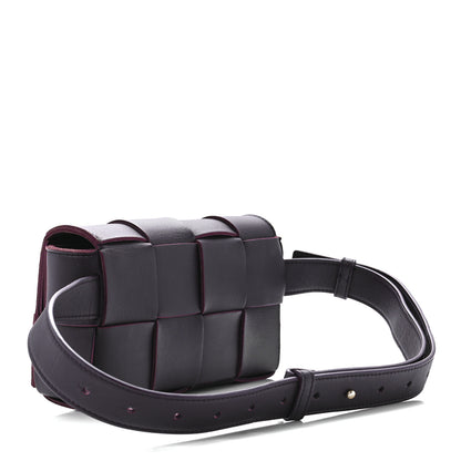Bottega Veneta Nappa Maxi Intreccio The Belt Cassette Bag Grape 3 of 12