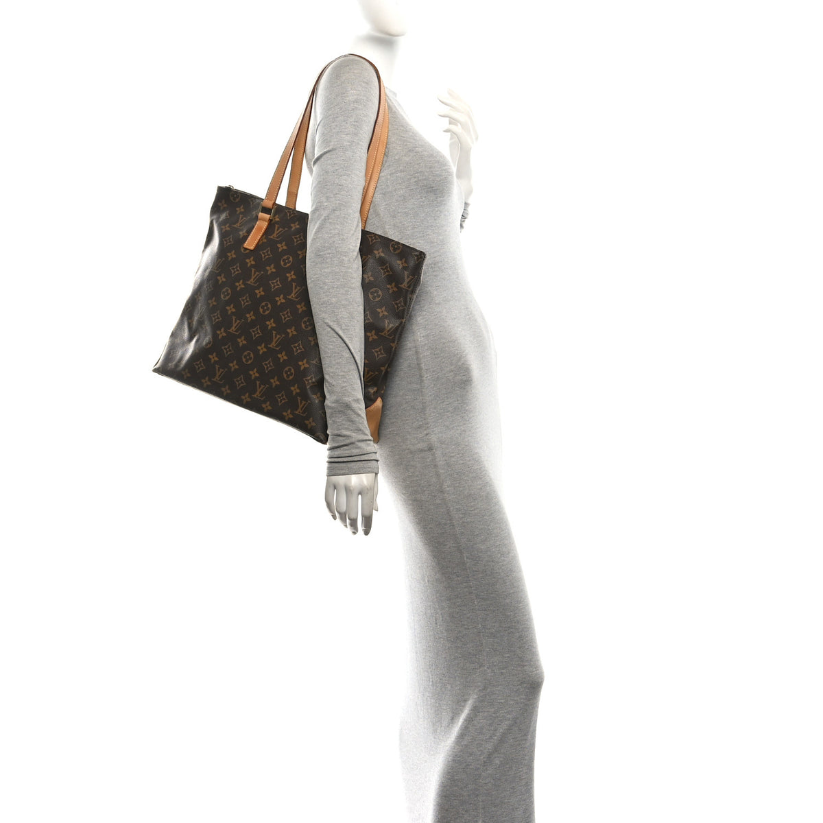 Louis Vuitton Monogram Cabas Mezzo 2 of 9