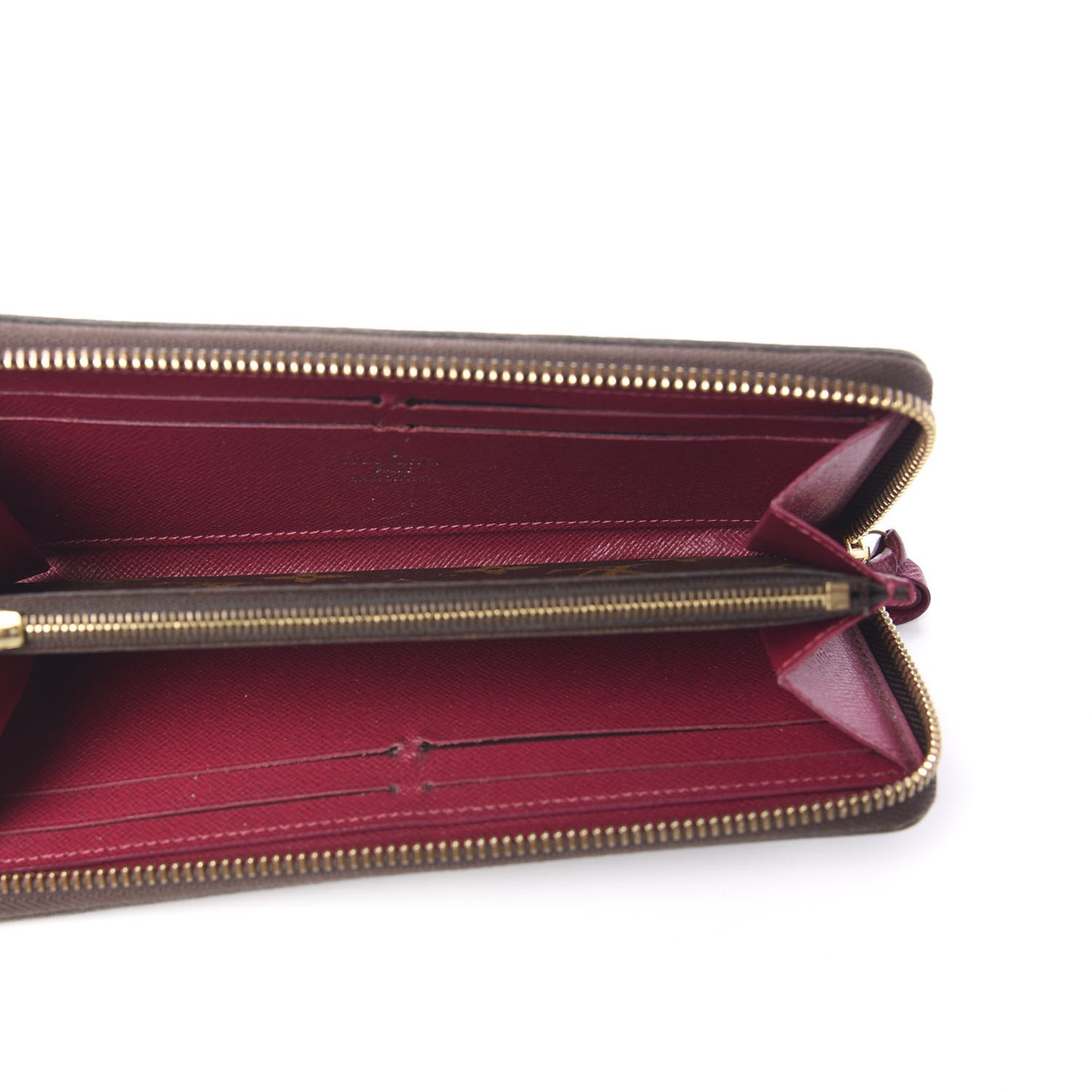 Monogram Clemence Wallet Fuchsia