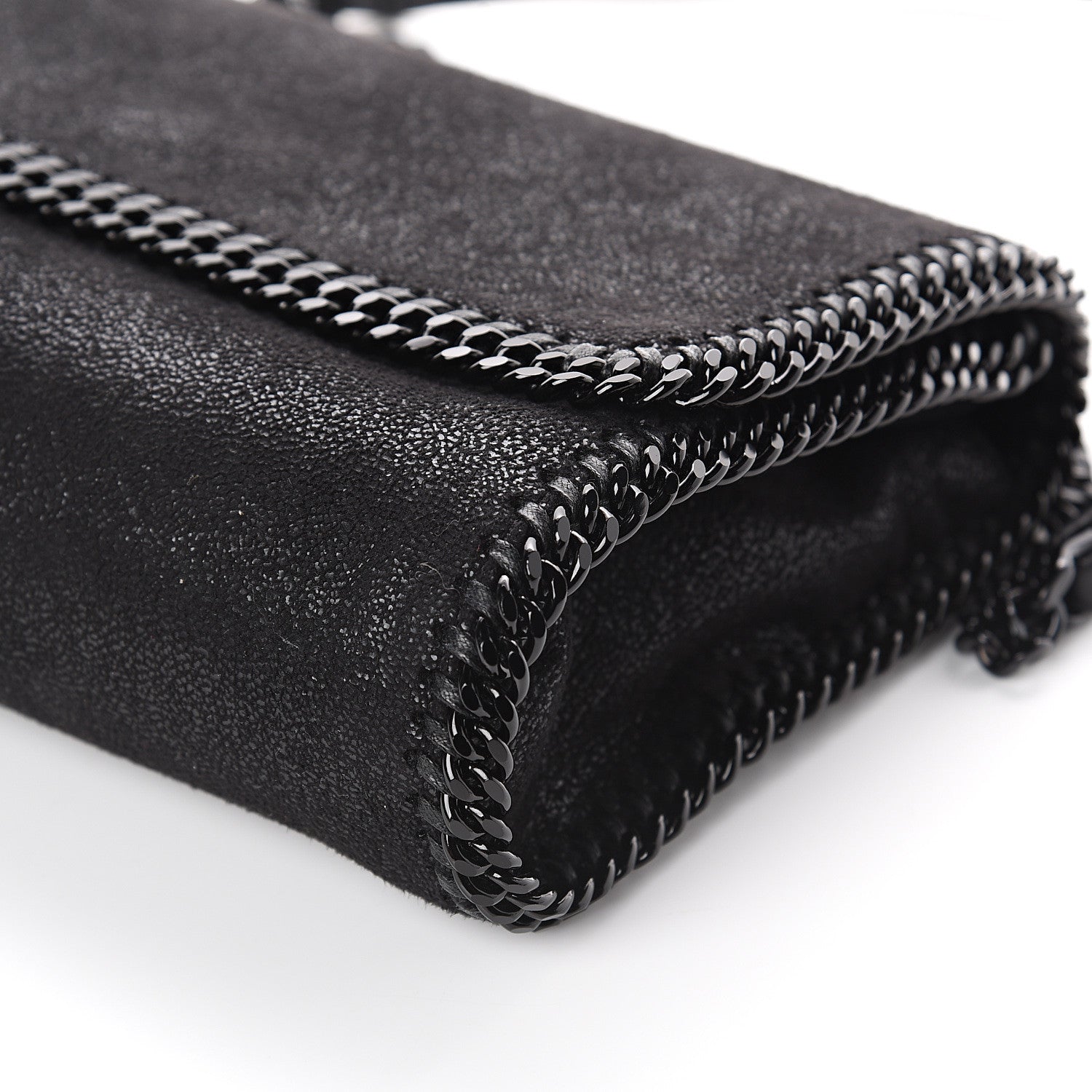 Stella McCartney Shaggy Deer Falabella Messenger Black 8 of 8