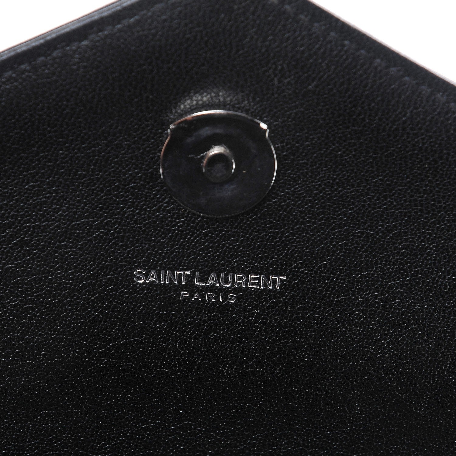 Saint Laurent Sheepskin Tri-quilt Monogram Large College Satchel Black 8 of 9