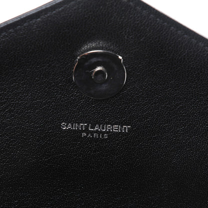 Saint Laurent Sheepskin Tri-quilt Monogram Large College Satchel Black 8 of 9
