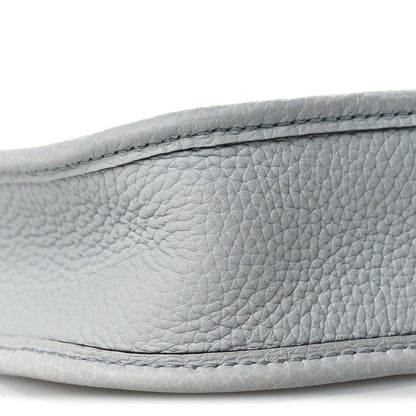 Hermes Taurillon Clemence Amazone Evelyne TPM Bleu Pale Etain 9 of 10