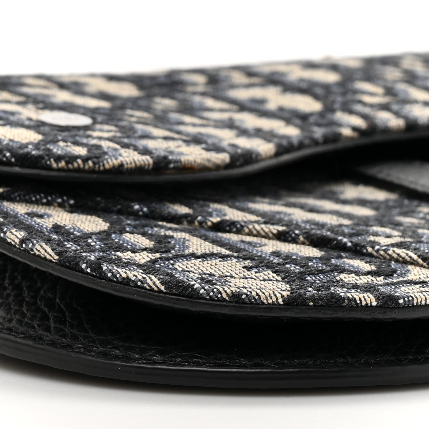 HOMME Oblique Saddle Belt Bag Blue