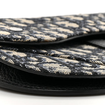 Christian Dior HOMME Oblique Saddle Belt Bag Blue 10 of 13