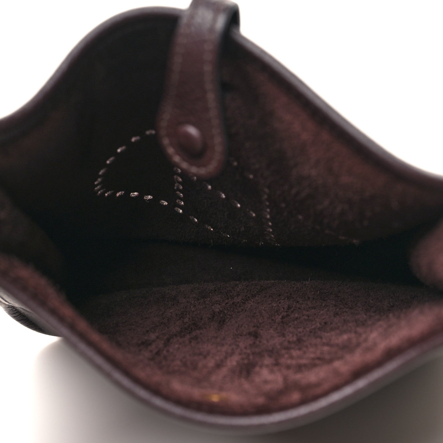Hermes Taurillon Clemence Flipperball Sangle Evelyne TPM Rouge Sellier Caramel Nata Gold 5 of 10