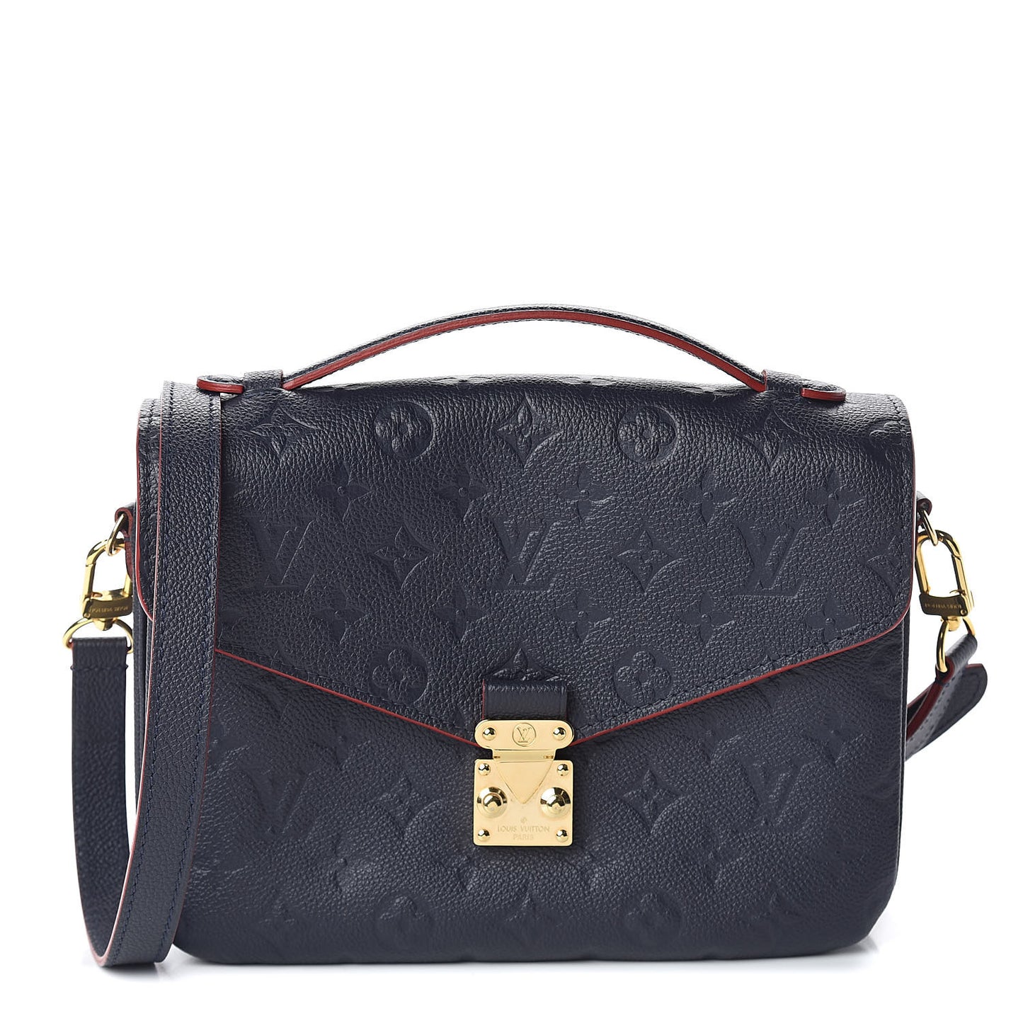 Empreinte Pochette Metis Marine Rouge