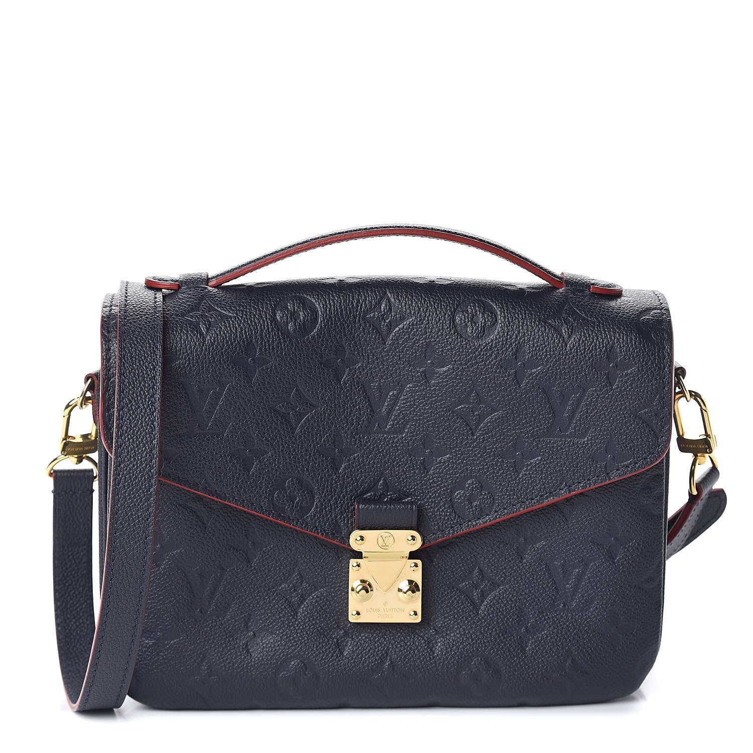 Louis Vuitton Empreinte Pochette Metis Marine Rouge 1 of 8