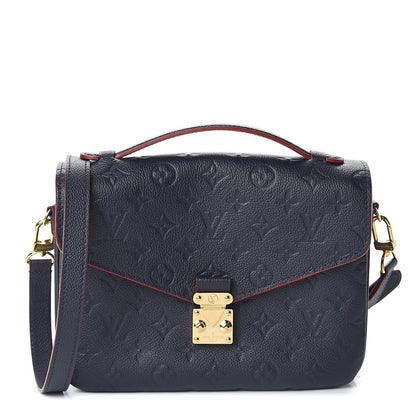 Louis Vuitton Empreinte Pochette Metis Marine Rouge 1 of 8