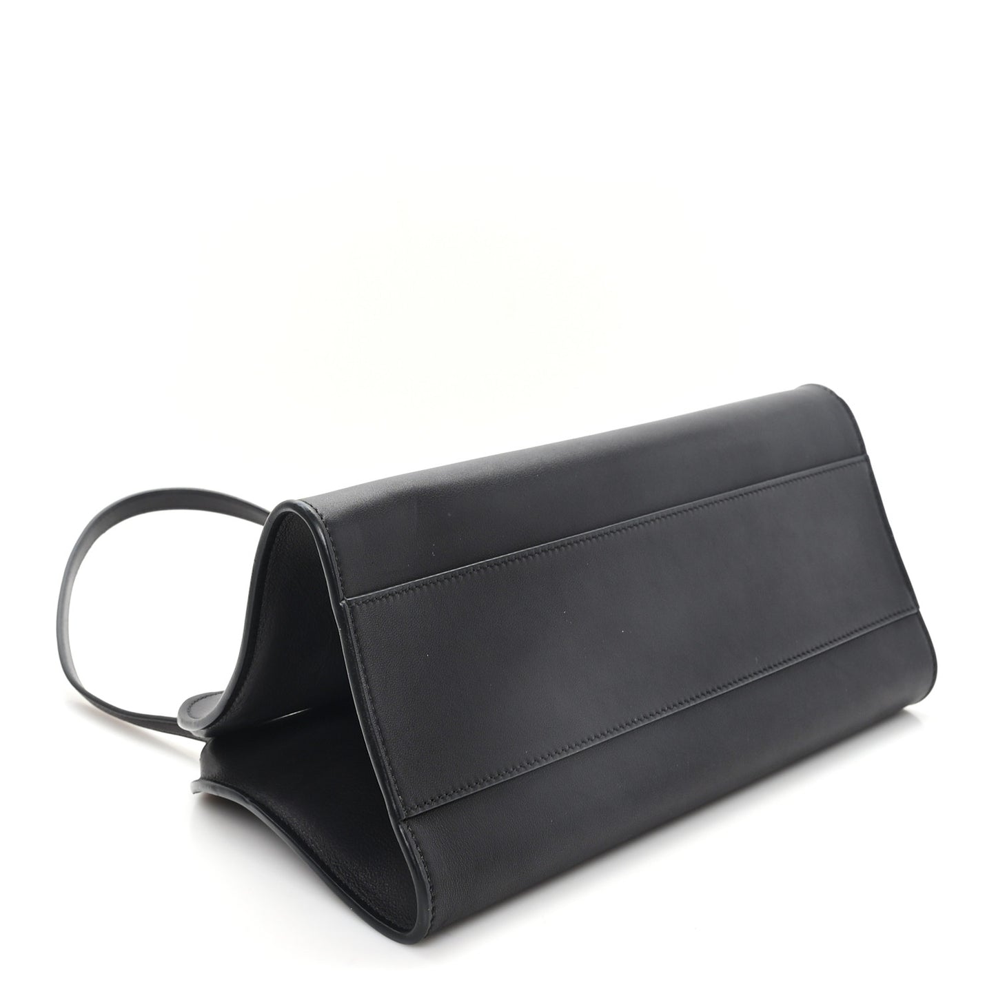 Smooth Calfskin Peggy Bag Black