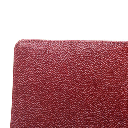 Chanel Caviar Quilted New Medium Boy Flap Dark Red 11 of 15