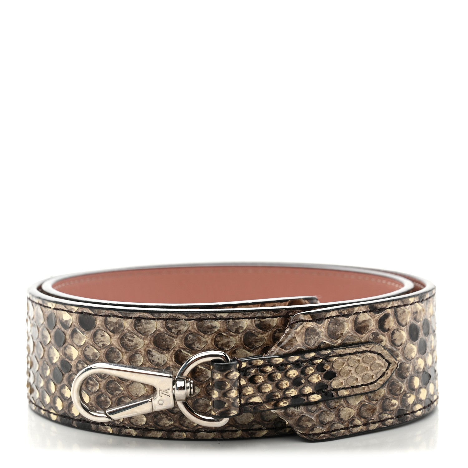 Louis Vuitton Snakeskin Bandouliere Shoulder Strap Natural 1 of 4