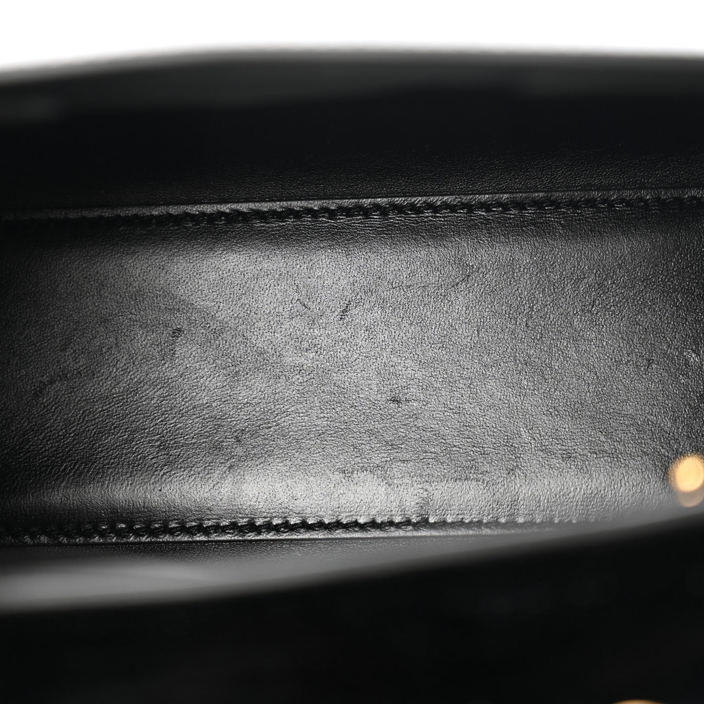 Patent Calfskin Tweed Houndstooth Medusa Small Top Handle Handbag Black White