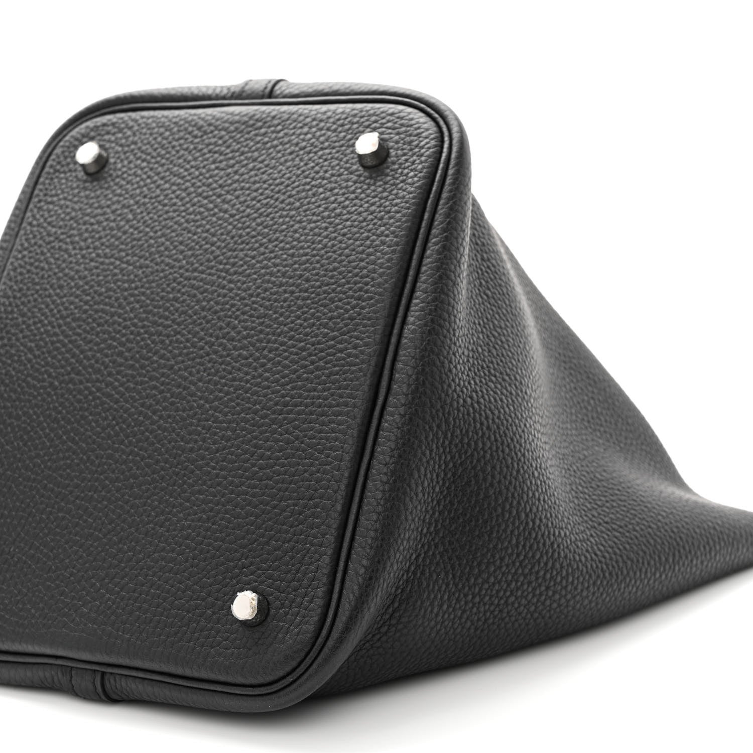 Hermes Taurillon Clemence Picotin Lock 22 MM Black 10 of 11