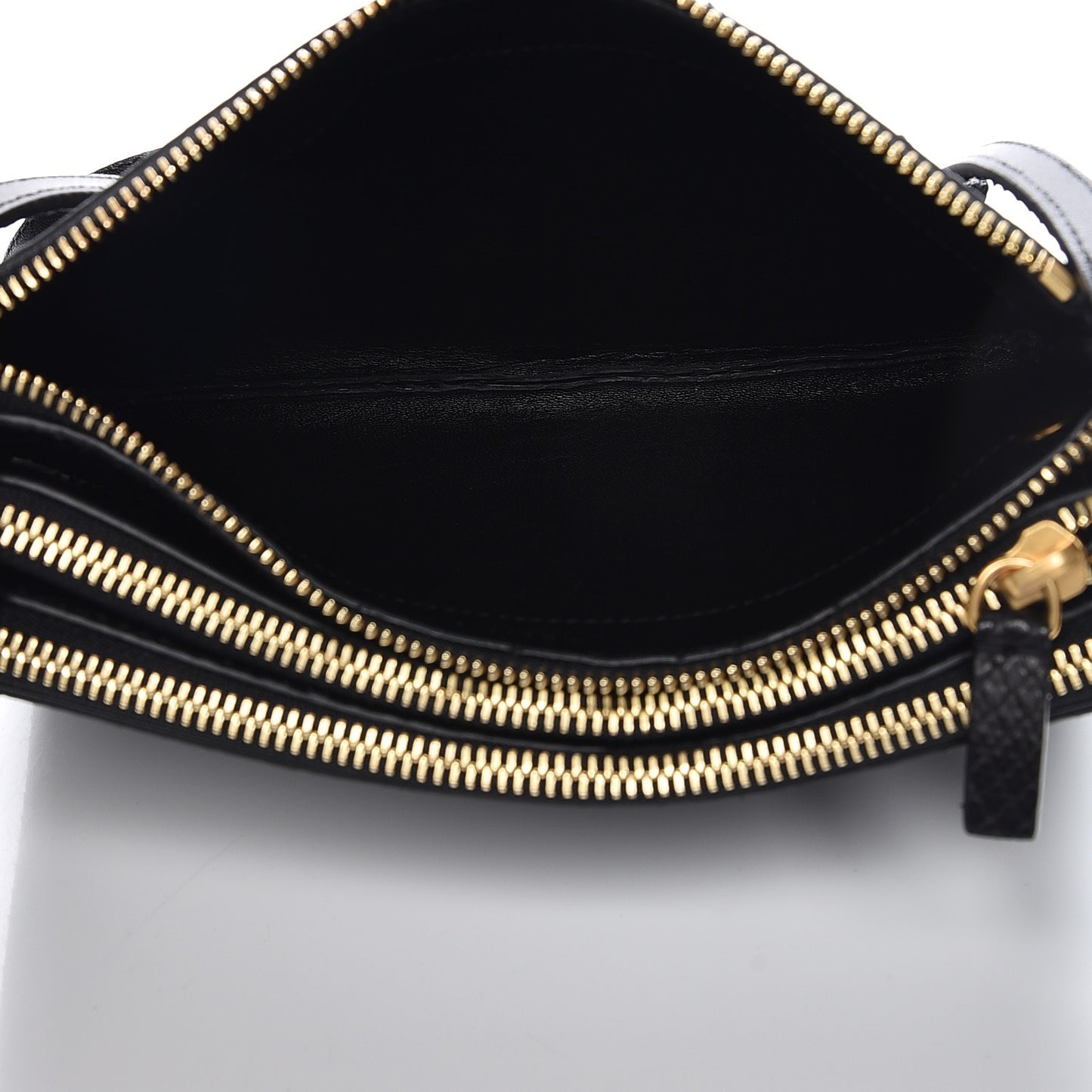 Python Small Trio Crossbody Bag Black