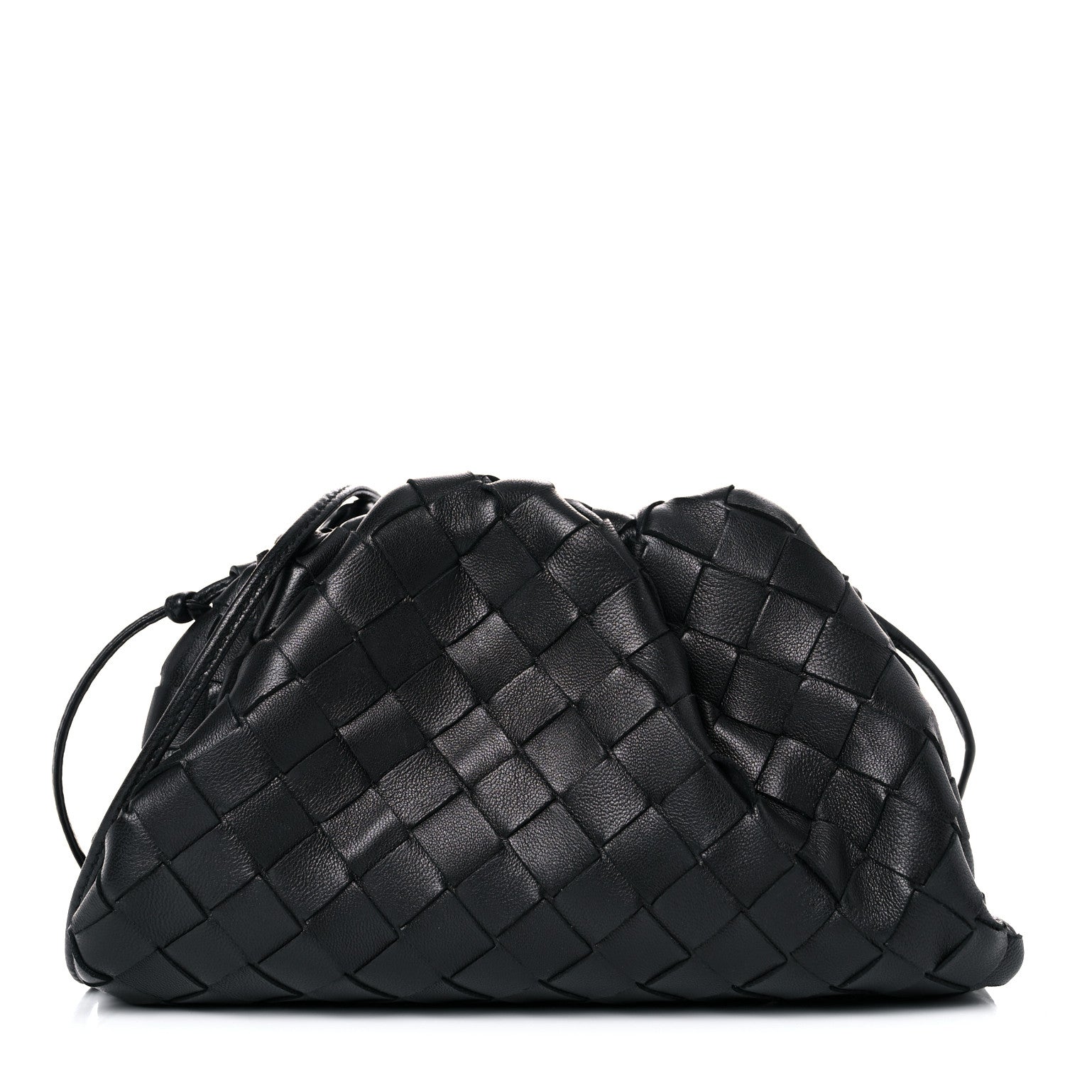 Bottega Veneta Nappa Intrecciato The Mini Pouch Black 1 of 8