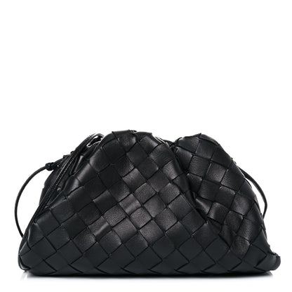 Bottega Veneta Nappa Intrecciato The Mini Pouch Black 1 of 8