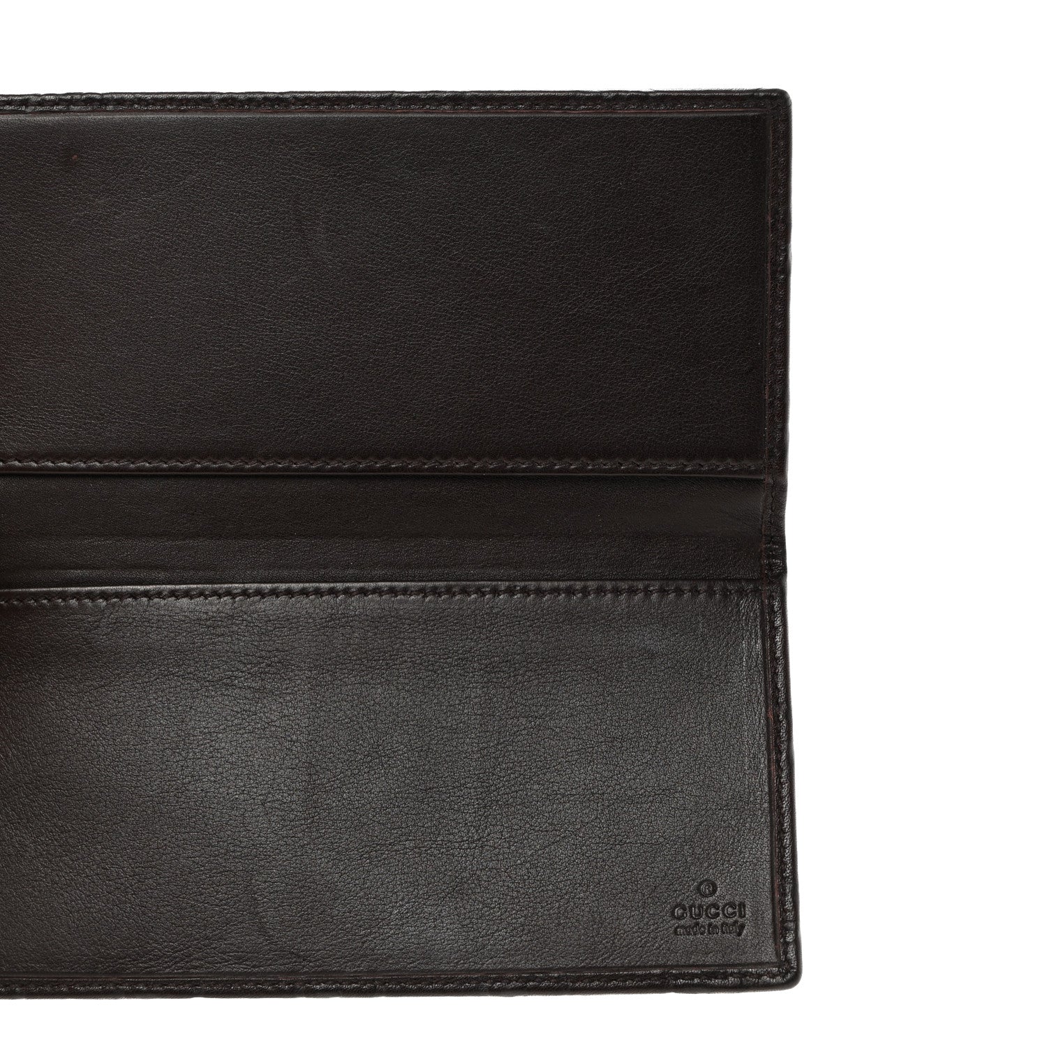Gucci Guccissima Checkbook Cover Brown 5 of 7