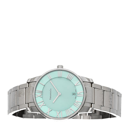 Tiffany Stainless Steel 37mm Atlas 2-Hand Quartz Watch Tiffany Blue 2 of 5