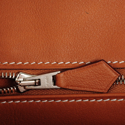 Hermes Toile Swift Birkin 30 Fauve 11 of 23