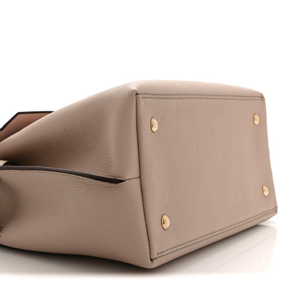 Louis Vuitton Soft Calfskin Lockme Ever MM Greige 8 of 9