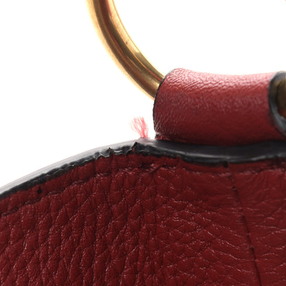 Valentino Garavani Grained Calfskin Medium Twinkle Studs Hobo Rosso Valentino 8 of 8