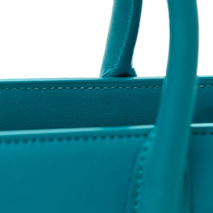 Saint Laurent Calfskin Nano Sac De Jour Turquoise 9 of 9