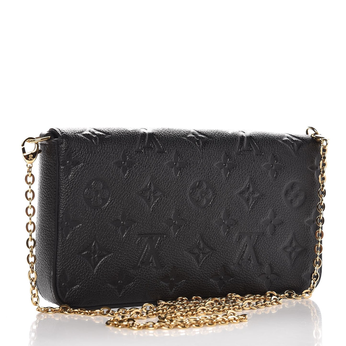 Empreinte Pochette Felicie Chain Wallet Black