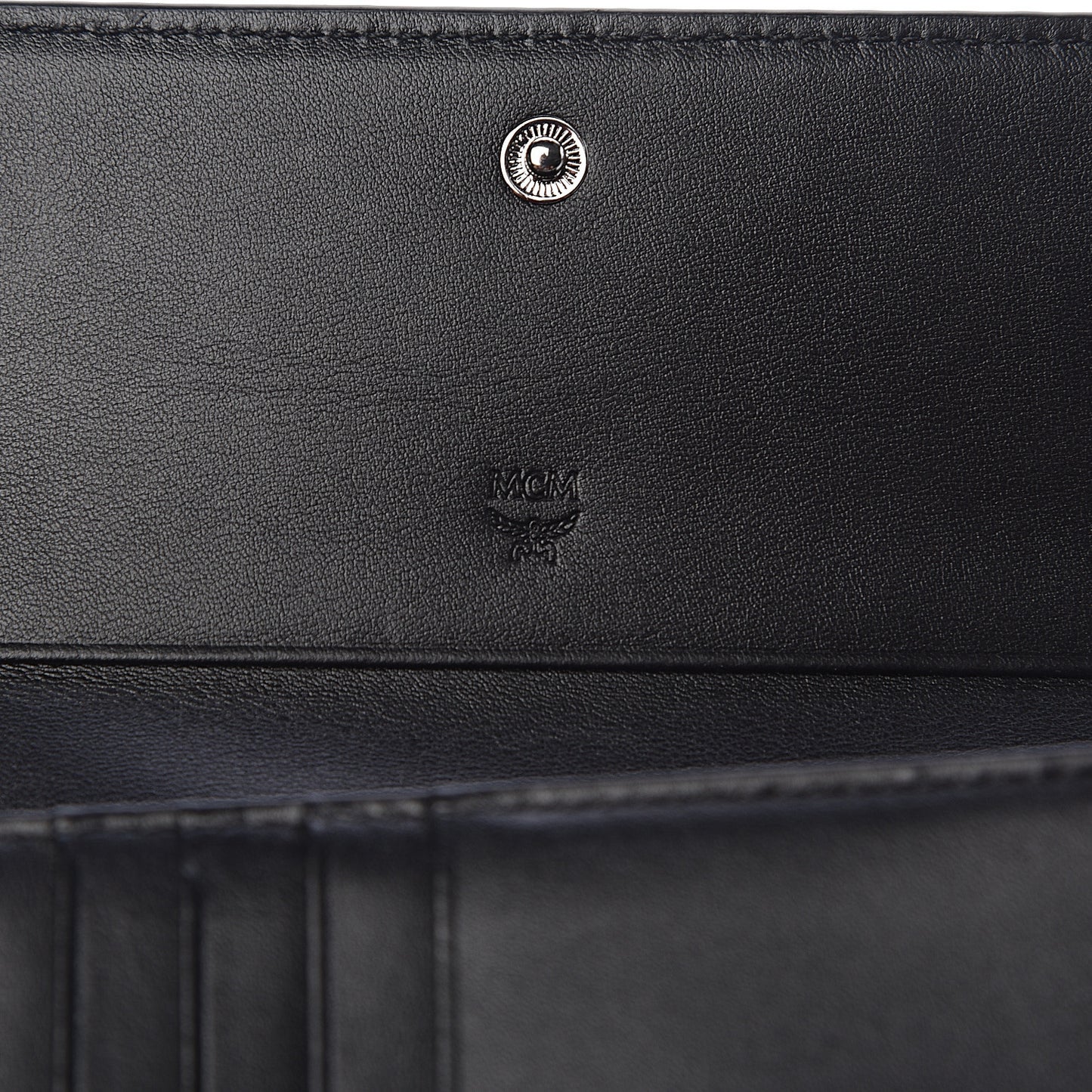 Visetos Three-Fold Flap Wallet Black