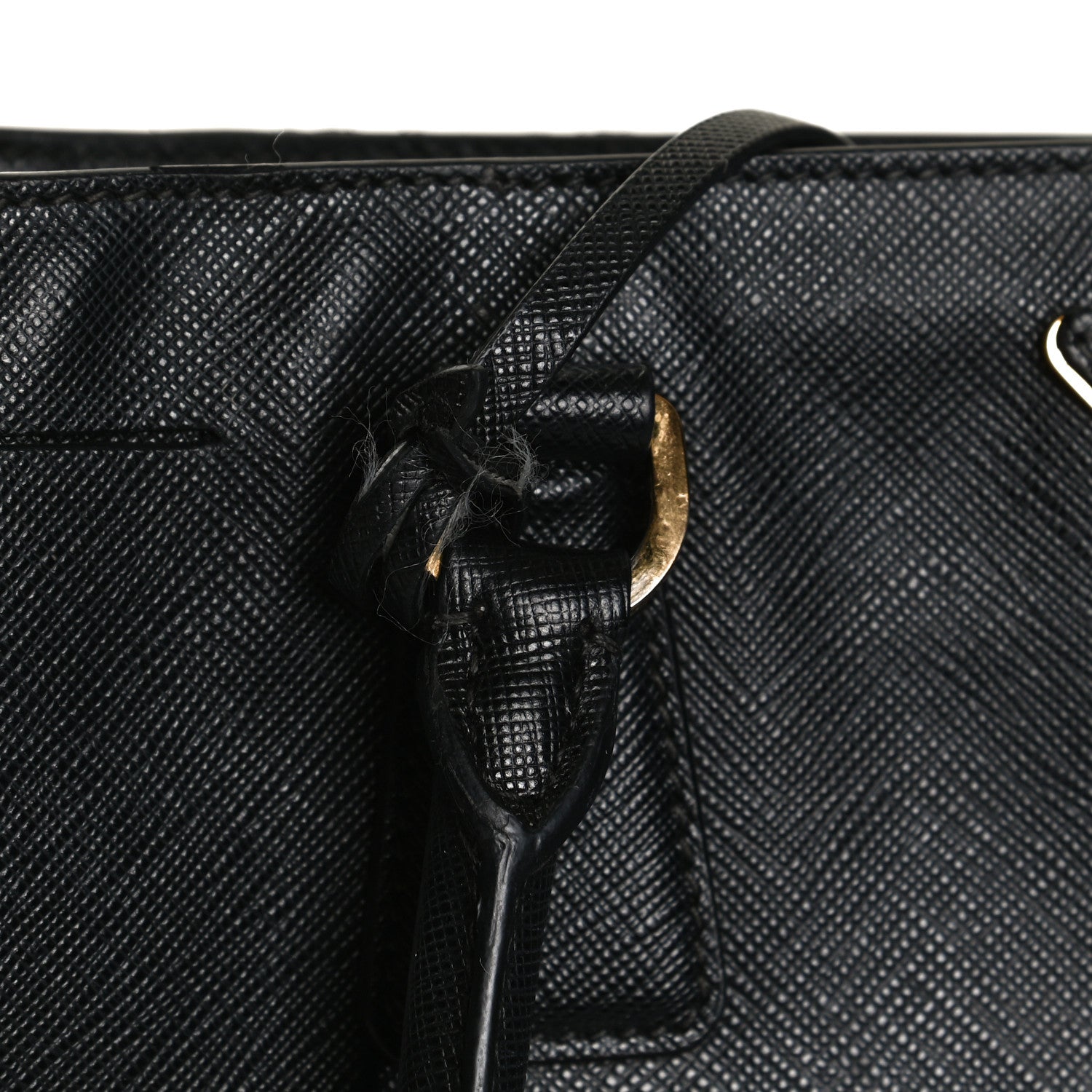 Prada Saffiano Medium Galleria Double Zip Tote Black 13 of 14