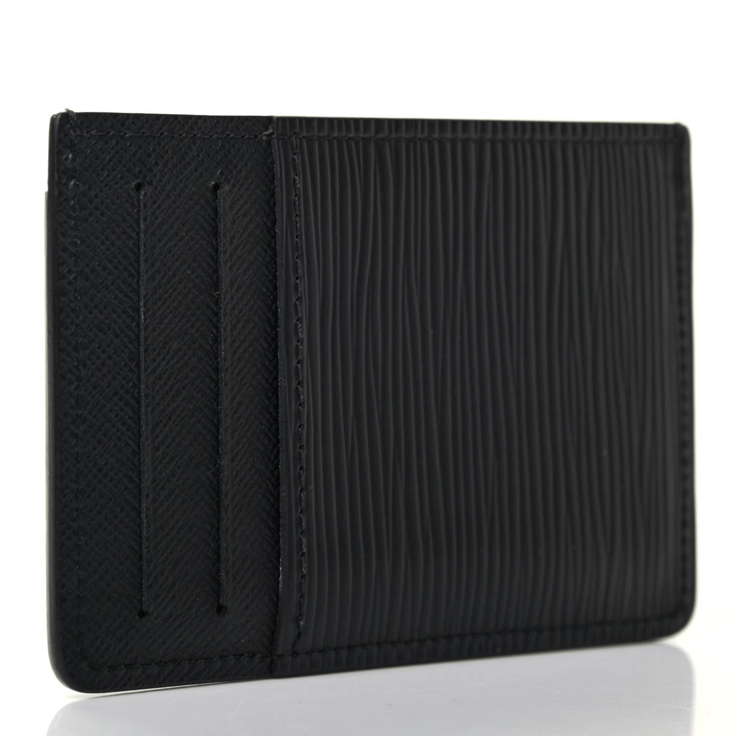 Louis Vuitton Epi Neo Porte-Cartes Card Holder Black 3 of 8