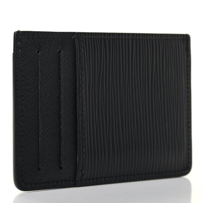 Louis Vuitton Epi Neo Porte-Cartes Card Holder Black 3 of 8