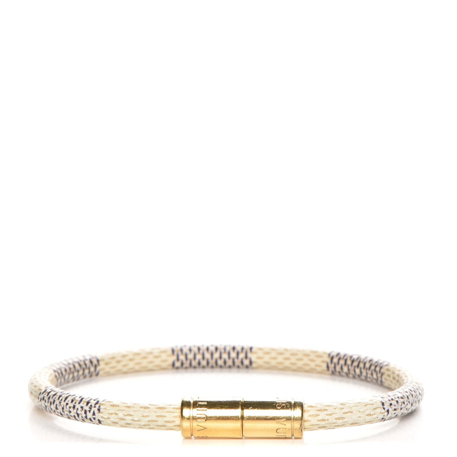 Louis Vuitton Damier Azur Keep It Bracelet 17 1 of 8