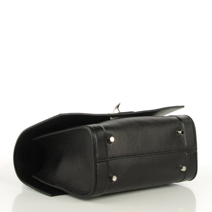 Givenchy Grained Calfskin Mini Shark Lock Satchel Black 4 of 7