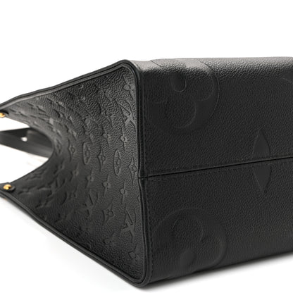Louis Vuitton Empreinte Monogram Giant Onthego MM Black 8 of 9