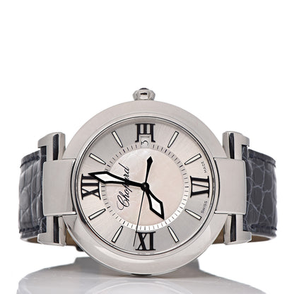 Chopard Stainless Steel Alligator Mother of Pearl 40mm Imperiale Automatic Watch 3 of 10